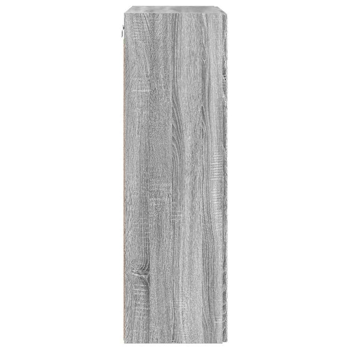 Dulap TV de perete Gri Sonoma 59,5 x 31 x 100 cm Lemn compozit - WALTI WALTI