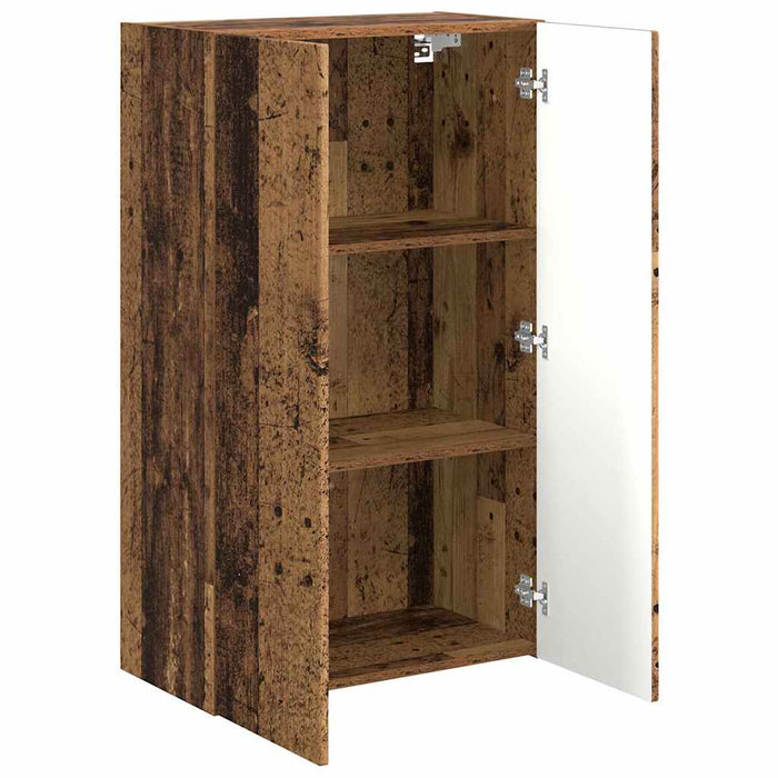 Dulap TV de perete Lemn Vechi 59,5 x 31 x 100 cm Lemn compozit - WALTI WALTI
