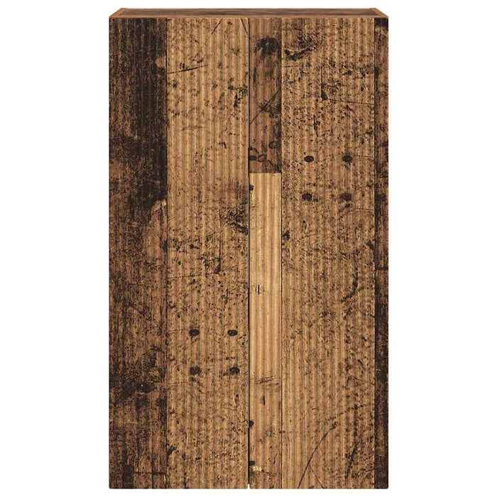 Dulap TV de perete Lemn Vechi 59,5 x 31 x 100 cm Lemn compozit - WALTI WALTI