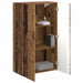Dulap TV de perete Lemn Vechi 59,5 x 31 x 100 cm Lemn compozit - WALTI WALTI