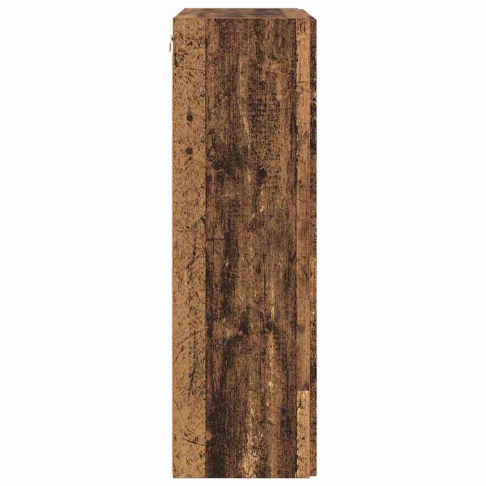 Dulap TV de perete Lemn Vechi 59,5 x 31 x 100 cm Lemn compozit - WALTI WALTI