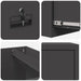 Dulap pentru Fișiere cu sertar cu raft Negru 44 x 50 x 106.5 cm - WALTI WALTI