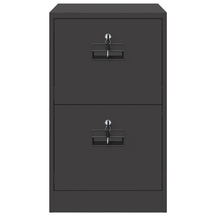 Dulap pentru Fișiere cu sertar cu raft Negru 44 x 50 x 106.5 cm - WALTI WALTI