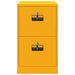 Dulap pentru Fișiere cu sertar Galben muștar 44 x 50 x 106.5 cm - WALTI WALTI
