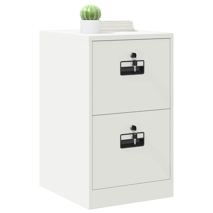 Dulap pentru Fișiere cu sertar cu raft Alb 44 x 50 x 106.5 cm - WALTI WALTI