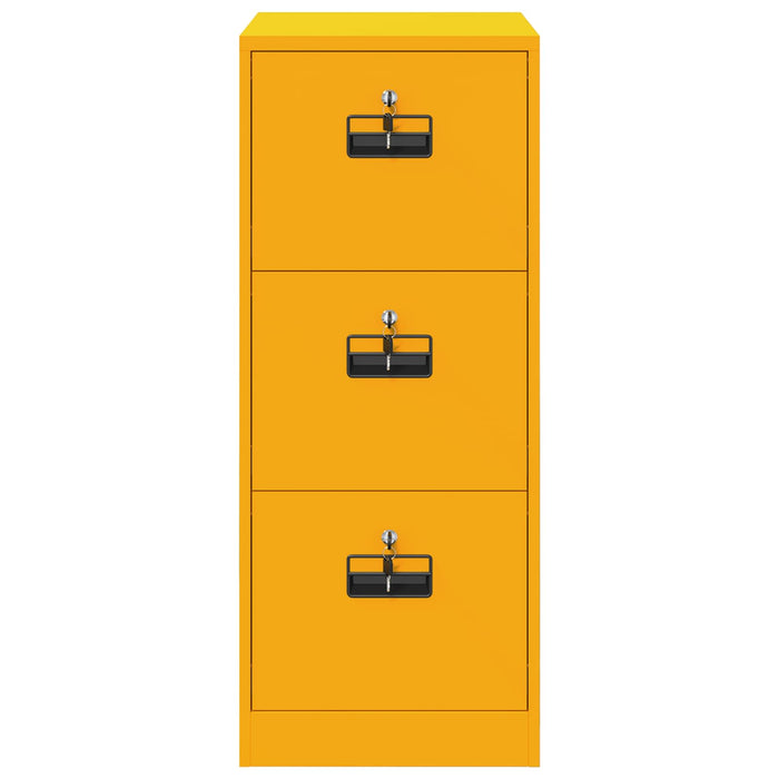 Dulap pentru Fișiere cu sertar Galben muștar 44 x 50 x 106.5 cm - WALTI WALTI