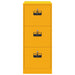 Dulap pentru Fișiere cu sertar Galben muștar 44 x 50 x 106.5 cm - WALTI WALTI