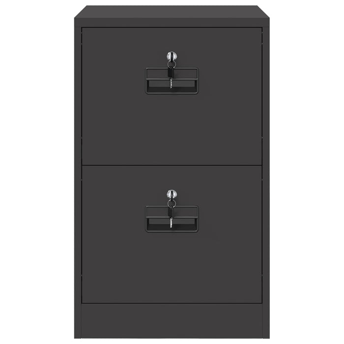 Dulap pentru Fișiere cu sertar cu raft Negru 44 x 50 x 106.5 cm - WALTI WALTI