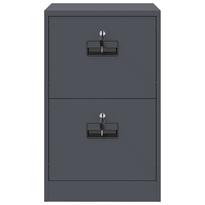 Dulap pentru Fișiere cu sertar Antracit 44 x 50 x 106.5 cm - WALTI WALTI