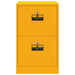 Dulap pentru Fișiere cu sertar Galben muștar 44 x 50 x 106.5 cm - WALTI WALTI