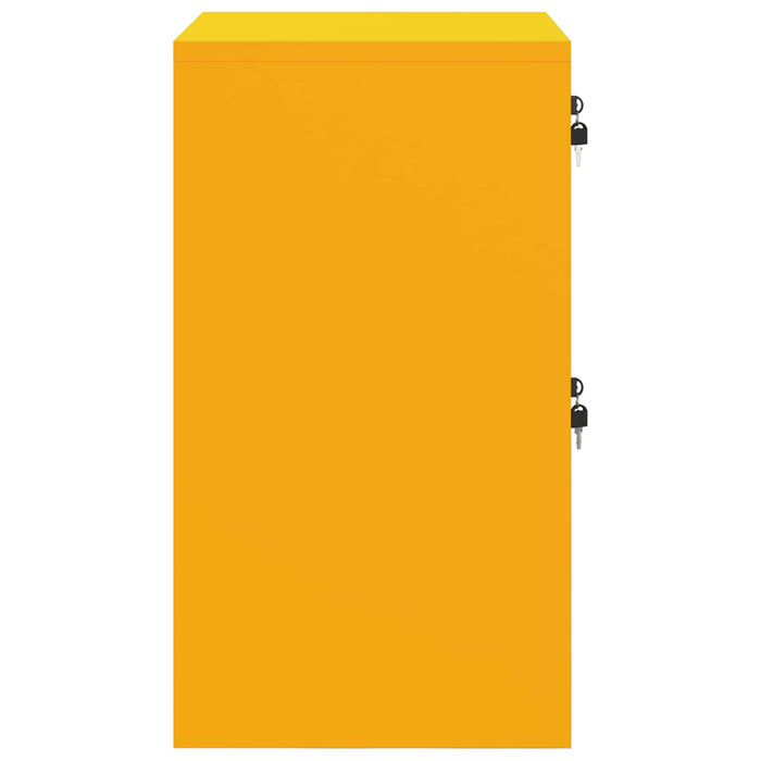Dulap pentru Fișiere cu sertar Galben muștar 44 x 50 x 106.5 cm - WALTI WALTI
