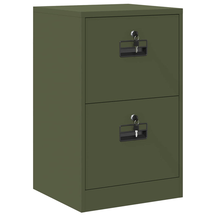 Dulap pentru Fișiere Verde măsliniu 45,5 x 42 x 74,5 cm WALTI