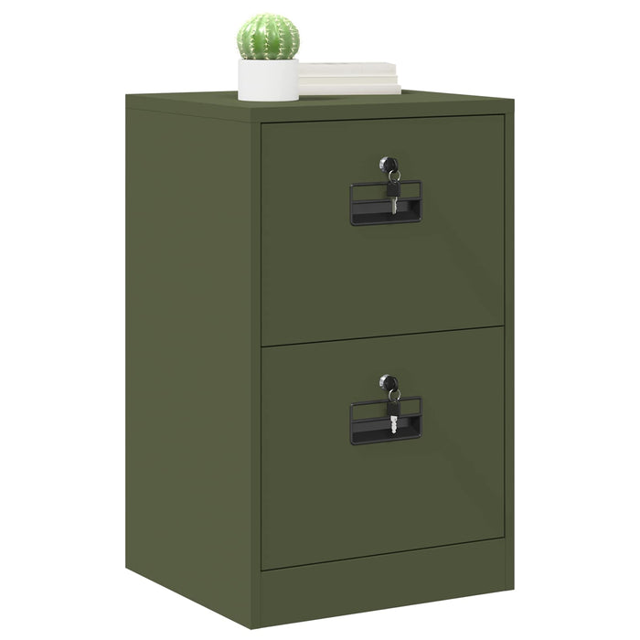 Dulap pentru Fișiere Verde măsliniu 45,5 x 42 x 74,5 cm WALTI