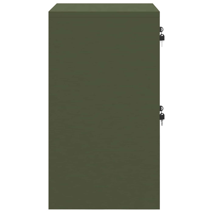 Dulap pentru Fișiere Verde măsliniu 45,5 x 42 x 74,5 cm WALTI