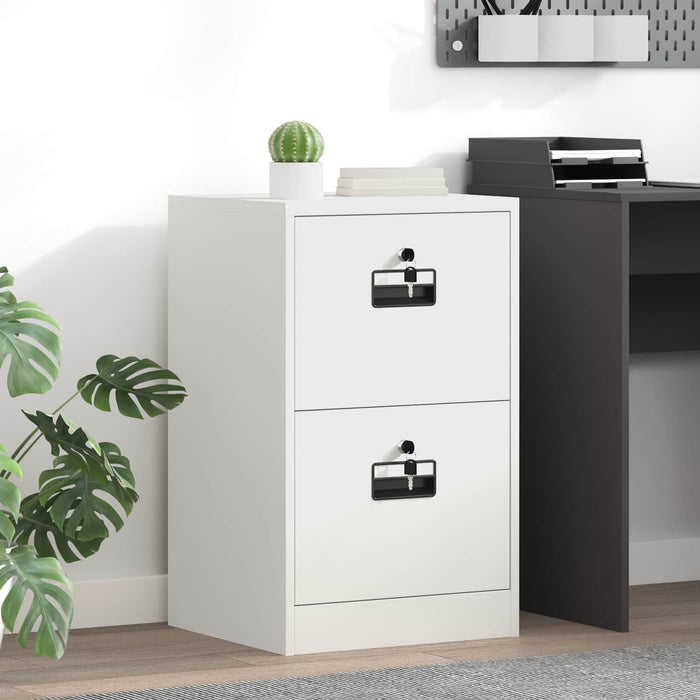 Dulap pentru Fișiere cu sertar cu raft Alb 44 x 50 x 106.5 cm - WALTI WALTI