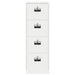 Dulap pentru Fișiere cu sertar cu raft Negru 44 x 50 x 106.5 cm - WALTI WALTI