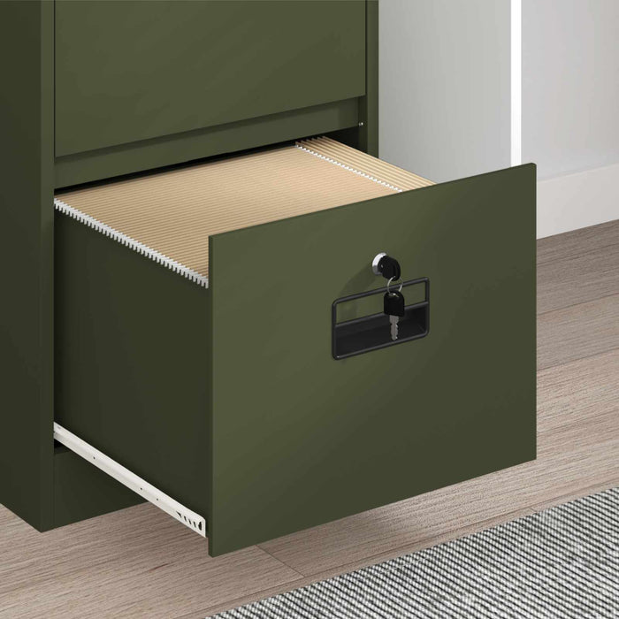 Dulap pentru Fișiere Verde măsliniu 45,5 x 42 x 106,5 cm - WALTI WALTI
