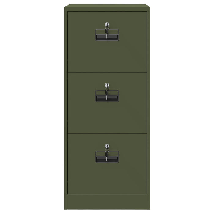 Dulap pentru Fișiere Verde măsliniu 45,5 x 42 x 106,5 cm - WALTI WALTI