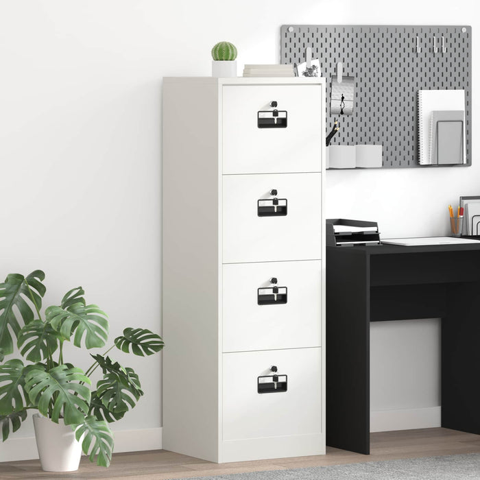 Dulap pentru Fișiere cu sertar cu raft Negru 44 x 50 x 106.5 cm - WALTI WALTI