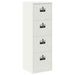 Dulap pentru Fișiere cu sertar cu raft Alb 44 x 50 x 106.5 cm - WALTI WALTI
