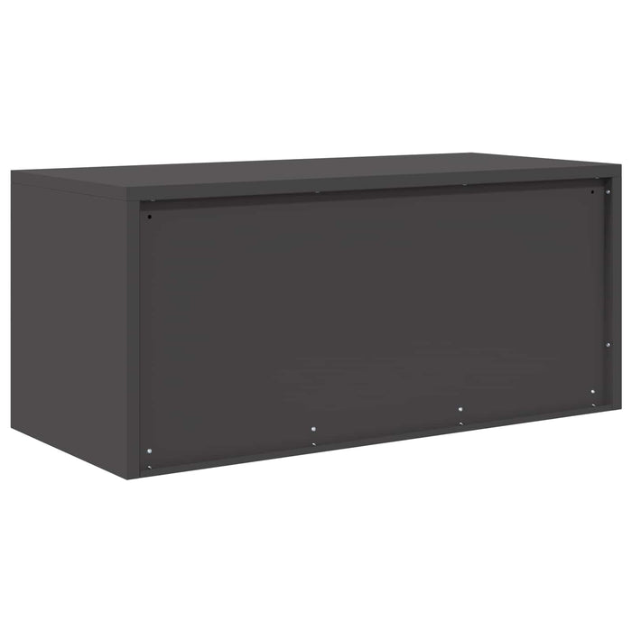 Dulap de depozitare Negru 90 x 40 x 40 cm Oțel Laminat la Rece - WALTI WALTI