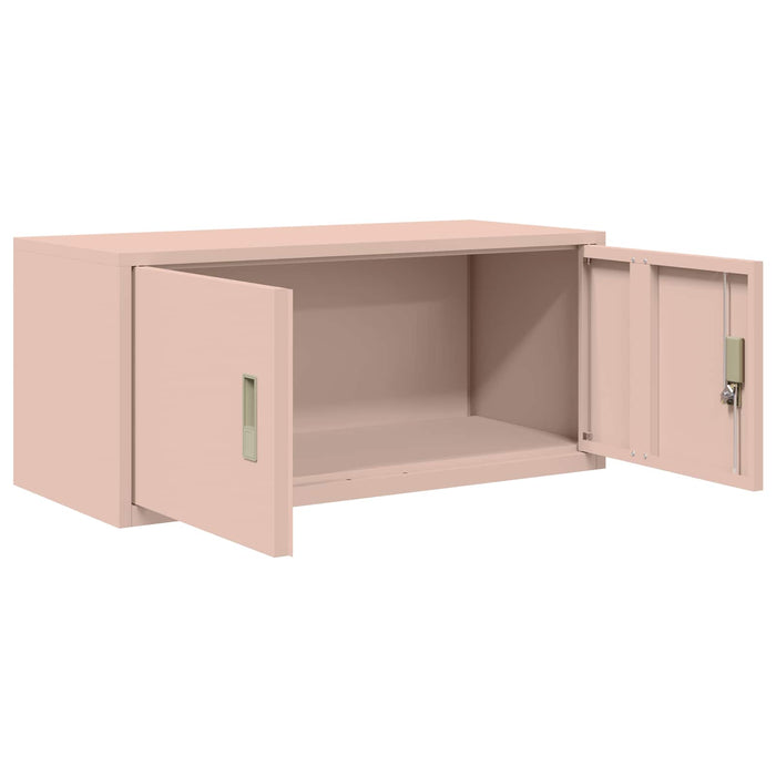 Dulap de depozitare Roz 90 x 40 x 40 cm Oțel Laminat la Rece - WALTI WALTI