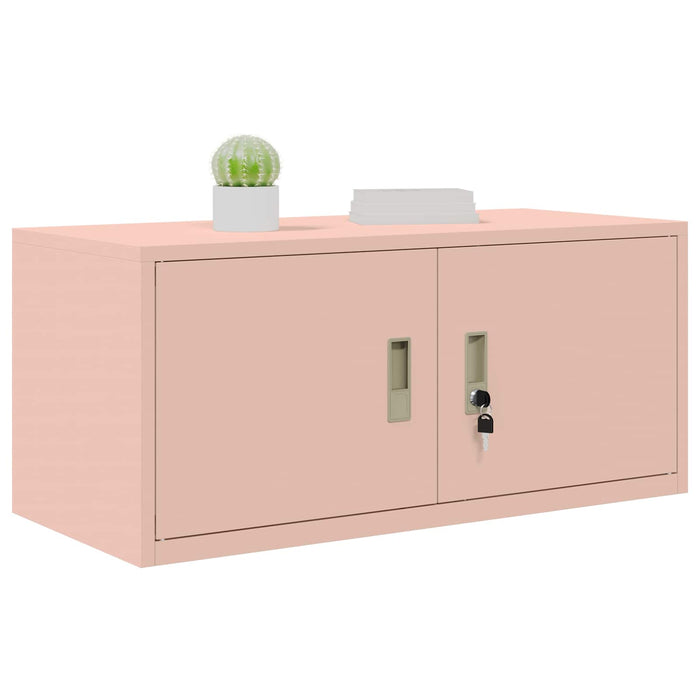 Dulap de depozitare Roz 90 x 40 x 40 cm Oțel Laminat la Rece - WALTI WALTI