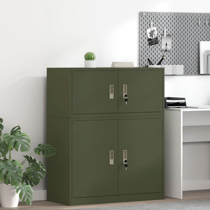 Dulap de depozitare Verde măsliniu 90 x 40 x 40 cm - WALTI WALTI