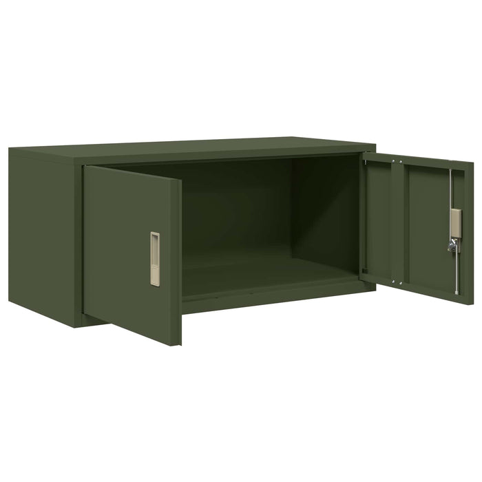 Dulap de depozitare Verde măsliniu 90 x 40 x 40 cm - WALTI WALTI