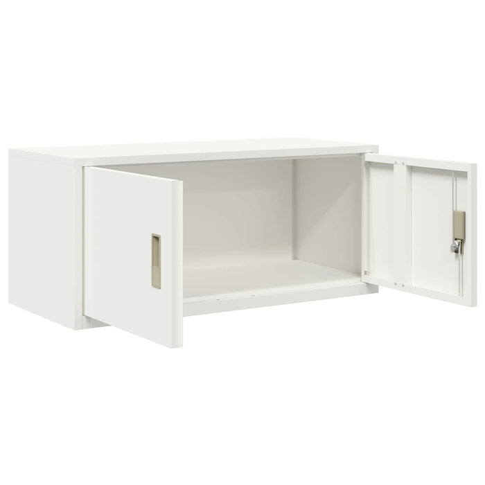 Dulap de depozitare Alb 90 x 40 x 40 cm Oțel Laminat la Rece - WALTI WALTI