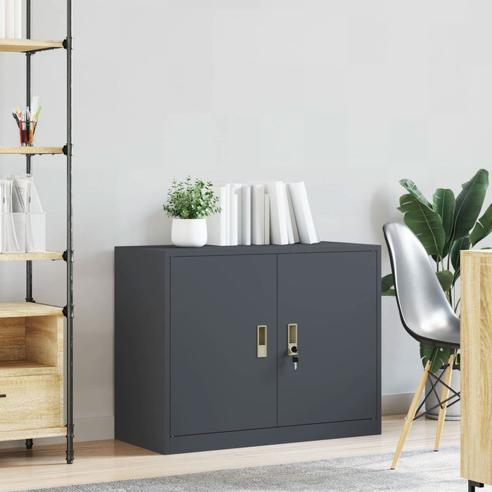 Dulap de depozitare cu depozitare Antracit 90 x 40 x 70 cm - WALTI WALTI