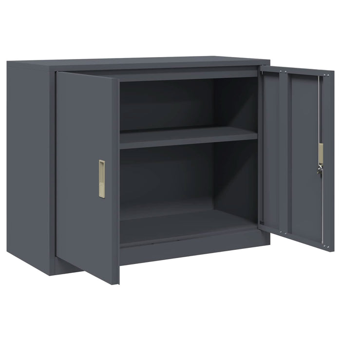 Dulap de depozitare cu depozitare Antracit 90 x 40 x 70 cm - WALTI WALTI