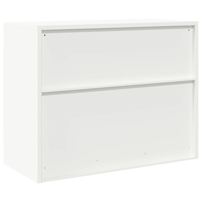 Dulap de depozitare Alb 90 x 40 x 70 cm Oțel Laminat la Rece - WALTI WALTI