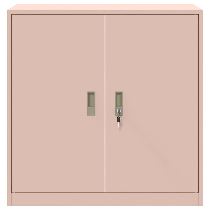 Dulap de depozitare Roz 90 x 40 x 90 cm Oțel Laminat la Rece - WALTI WALTI