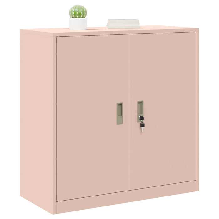 Dulap de depozitare Roz 90 x 40 x 90 cm Oțel Laminat la Rece - WALTI WALTI