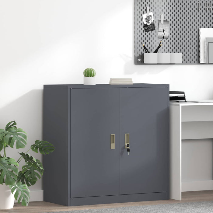 Dulap de depozitare cu depozitare Antracit 90 x 40 x 90 cm - WALTI WALTI