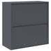 Dulap de depozitare cu depozitare Antracit 90 x 40 x 90 cm - WALTI WALTI