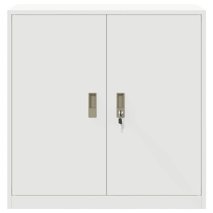 Dulap de depozitare Alb 90 x 40 x 90 cm Oțel Laminat la Rece - WALTI WALTI