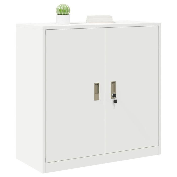 Dulap de depozitare Alb 90 x 40 x 90 cm Oțel Laminat la Rece - WALTI WALTI