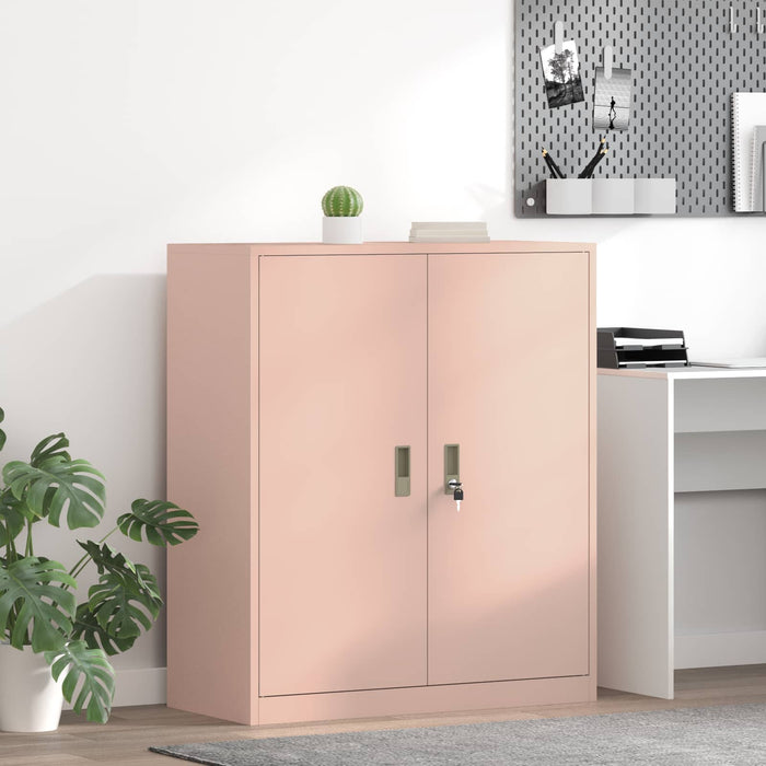 Dulap de depozitare Roz 90 x 40 x 105 cm Oțel Laminat la Rece - WALTI WALTI