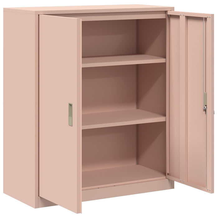 Dulap de depozitare Roz 90 x 40 x 105 cm Oțel Laminat la Rece - WALTI WALTI