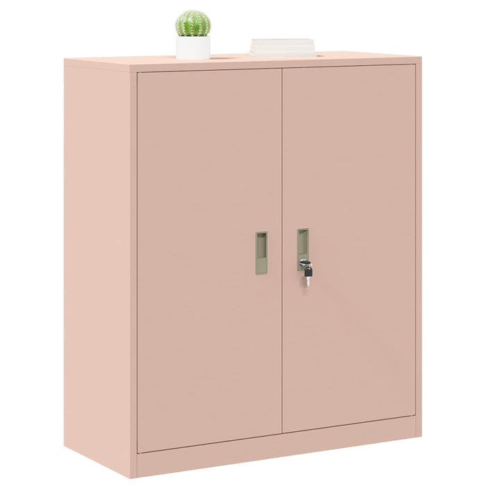 Dulap de depozitare Roz 90 x 40 x 105 cm Oțel Laminat la Rece - WALTI WALTI