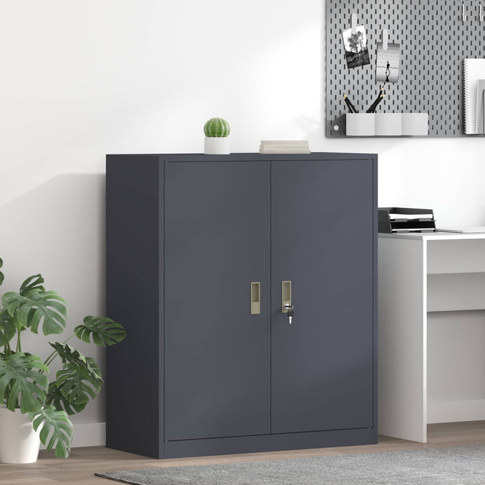 Dulap de depozitare cu depozitare Antracit 90 x 40 x 105 cm - WALTI WALTI