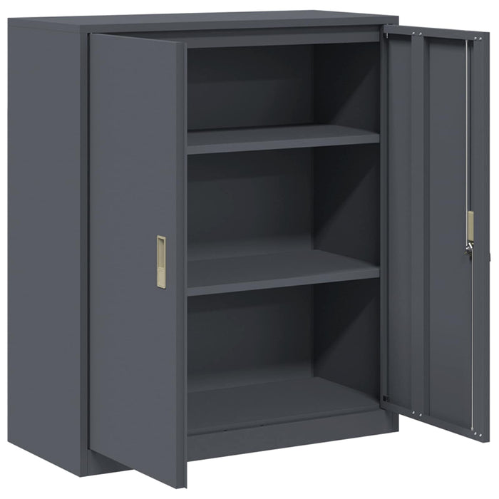 Dulap de depozitare cu depozitare Antracit 90 x 40 x 105 cm - WALTI WALTI