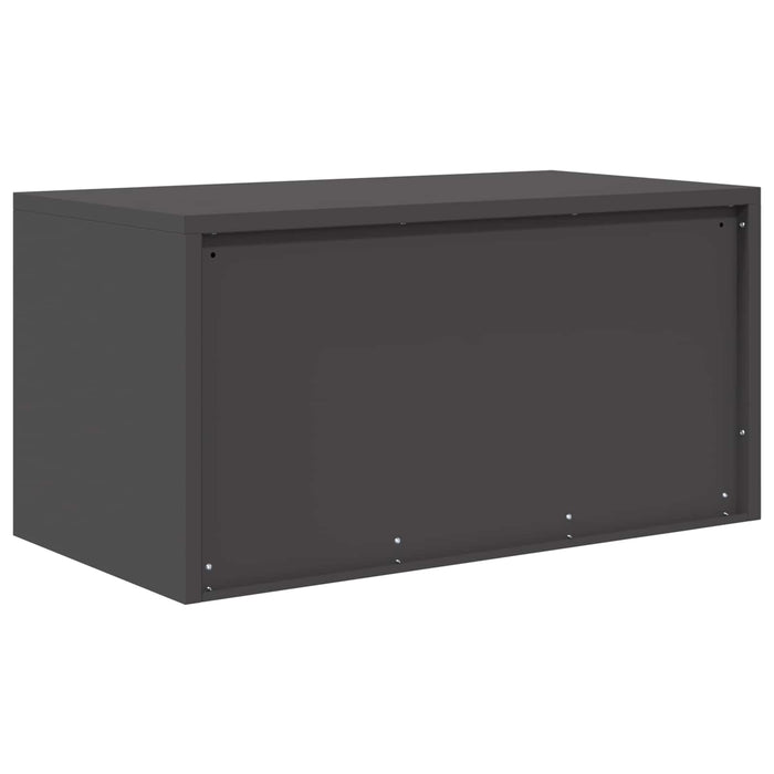 Dulap de depozitare Negru 80 x 40 x 40 cm Oțel Laminat la Rece - WALTI WALTI