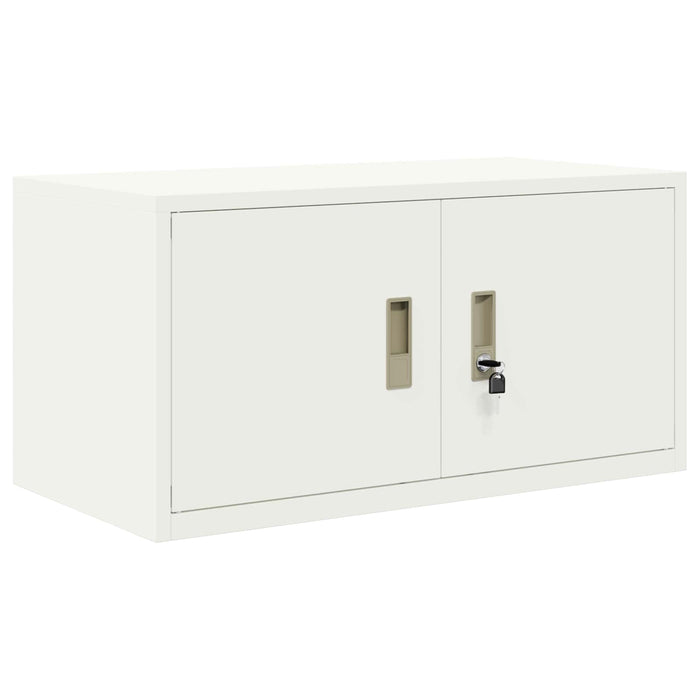 Dulap de depozitare Alb 80 x 40 x 40 cm Oțel Laminat la Rece - WALTI WALTI