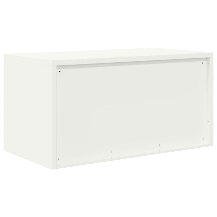 Dulap de depozitare Alb 80 x 40 x 40 cm Oțel Laminat la Rece - WALTI WALTI