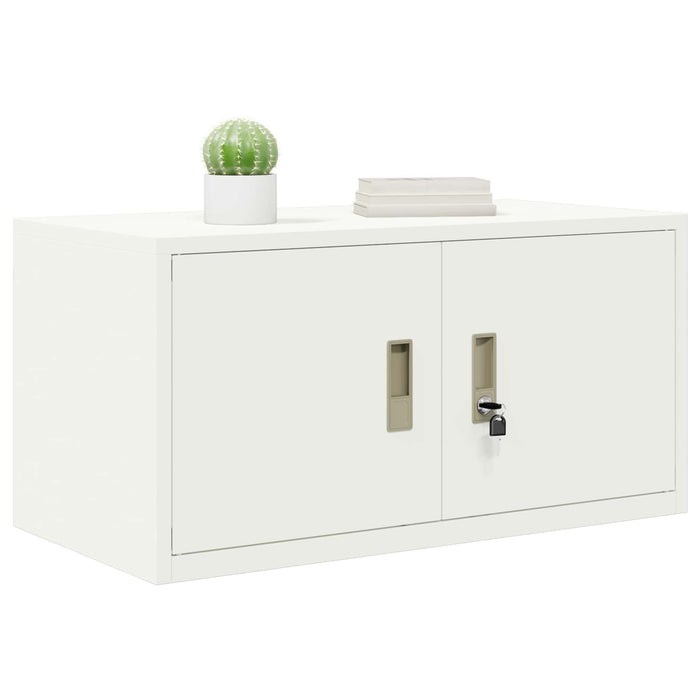 Dulap de depozitare Alb 80 x 40 x 40 cm Oțel Laminat la Rece - WALTI WALTI
