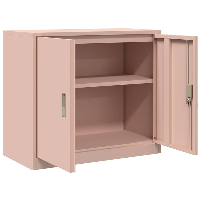 Dulap de depozitare Roz 80 x 40 x 70 cm Oțel Laminat la Rece - WALTI WALTI