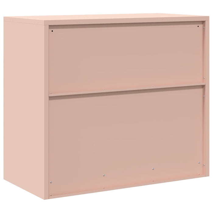 Dulap de depozitare Roz 80 x 40 x 70 cm Oțel Laminat la Rece - WALTI WALTI